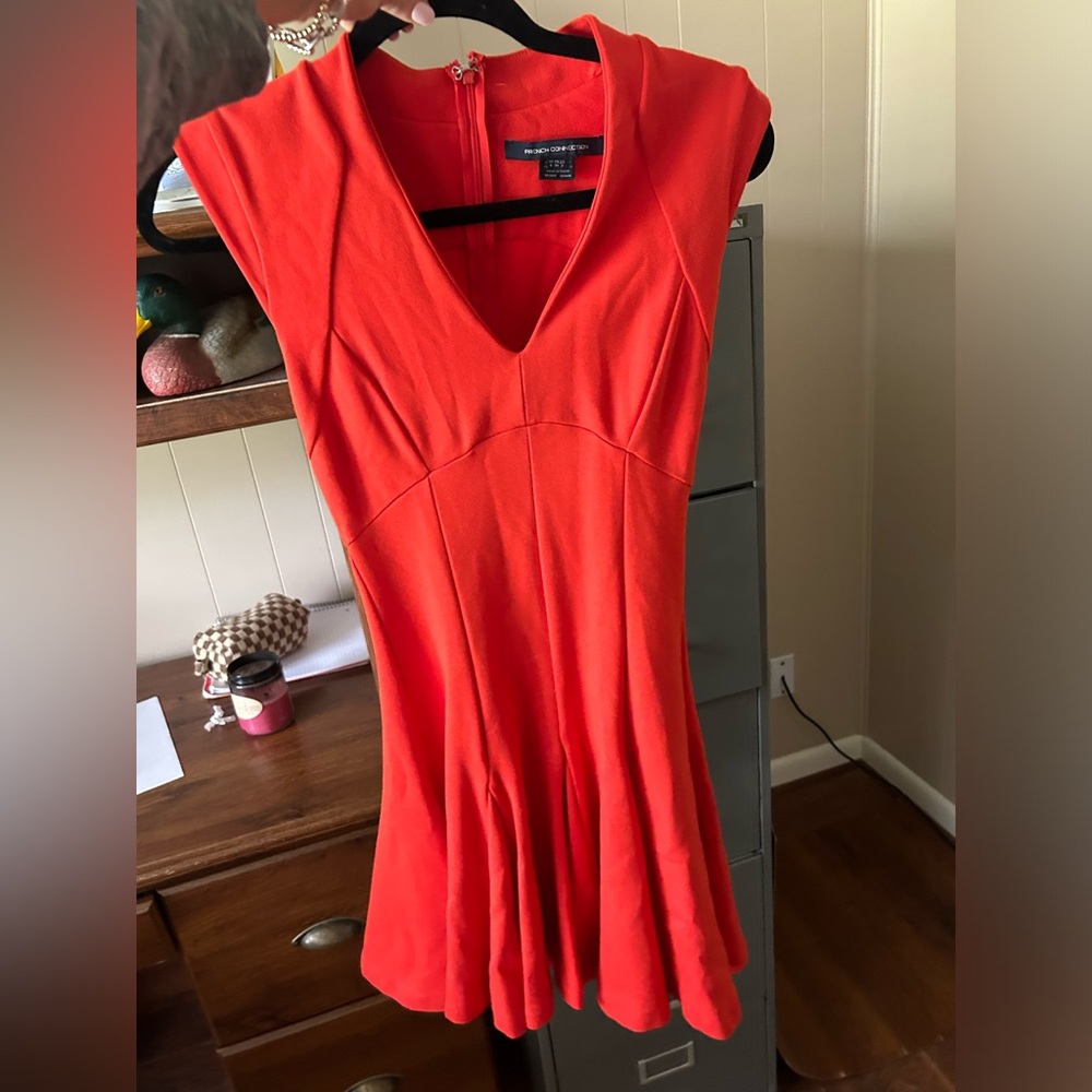 Orange French Connection Dress 🧡